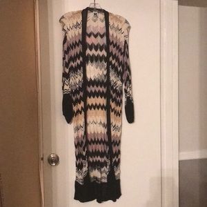 Missoni beautiful crocheted long sweater.